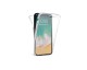 Husa 360 Grade Full Cover Silicon iPhone X Transparenta