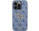 Husa Spate Guess Compatibila Cu iPhone 15 Pro, Colectia Metal Big Logo, Blue - 9194147