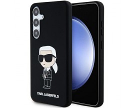 Husa Spate Karl Lagerfeld Compatibila Cu Samsung Galaxy S24, Colectia Silicone Ikonik - 9242299