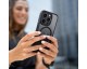 Husa Upzz Full Matte Mag Compatibila Cu iPhone 14 Pro Max, Protectie La Camere, Tehnologie MagSafe, Negru