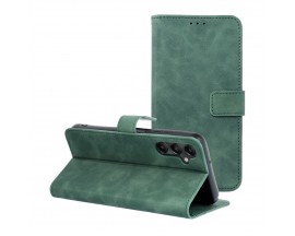 Husa Tip Carte Forcell Tender, Compatibila Cu Samsung Galaxy A25 5G, Verde