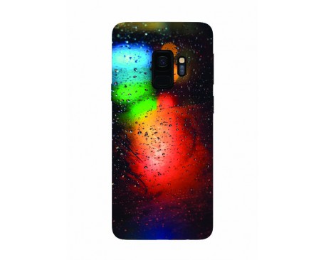 Husa Silicon Soft Upzz Print Samsung Galaxy S9 Model Multicolor