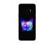 Husa Silicon Soft Upzz Print Samsung Galaxy S9 Model Neon Cat