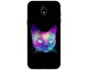 Husa Silicon Soft Upzz Print Samsung Galaxy J5 2017 Model Limited Neon Cat