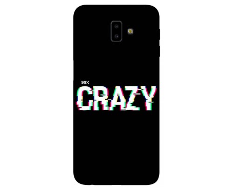 Husa Silicon Soft Upzz Print Samsung J6+ Plus 2018 Model Crazy