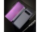 Husa Tip Carte Mirror Samsung Galaxy S10 Mov, Suport Incarcare Priza Cadou