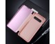 Husa Tip Carte Mirror Samsung Galaxy S10+ Plus Rose  Gold Suport Incarcare Priza Cadou