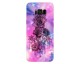 Husa Silicon Soft Upzz Print Samsung Galaxy S8 Model Neon Rose