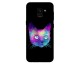 Husa Silicon Soft Upzz Print Samsung Galaxy A8 2018 Model Neon Cat