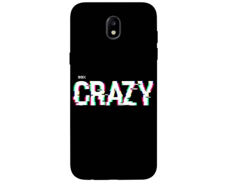Husa Silicon Soft Upzz Print Samsung Galaxy J7 2017 Model Crazy
