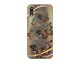Husa Silicon Soft Upzz Print Huawei P20 Lite Model Golden Butterfly