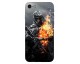 Husa Silicon Soft Upzz Print iPhone 7/iPhone 8 Model Soldier