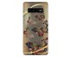 Husa Silicon Soft Upzz Print Samsung Galaxy S10 Plus Model Golden Butterfly