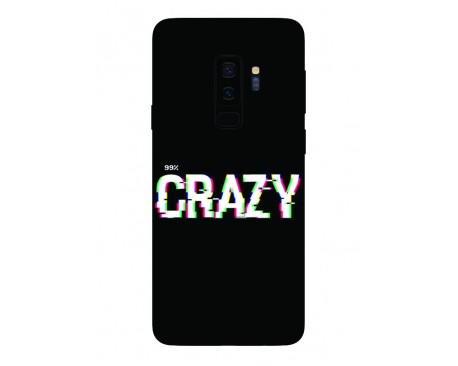 Husa Silicon Soft Upzz Print Samsung Galaxy S9+ Plus Model Crazy
