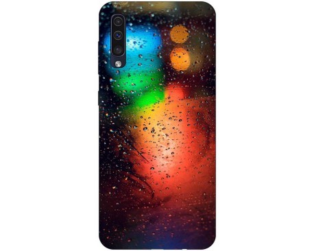 Husa Silicon Soft Upzz Print Samsung Galaxy A50 Model Multicolor