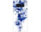 Husa Silicon Soft Upzz Print Samsung Galaxy Note 8 Model Blue Butterflies