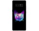Husa Silicon Soft Upzz Print Samsung Galaxy Note 8 Model Neon Cat