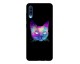 Husa Silicon Soft Upzz Print Samsung A70 Model Neon Cat