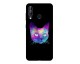 Husa Silicon Soft Upzz Print Samsung Galaxy A60 Model Neon Cat