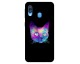 Husa Silicon Soft Upzz Print Samsung Galaxy A20e Model Neon Cat