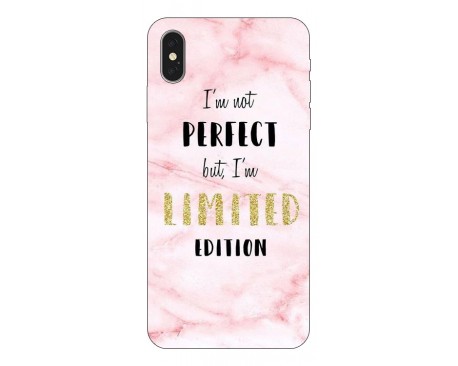 Husa Silicon Soft Upzz Print iPhone Xs Max Model Limited Edition 1