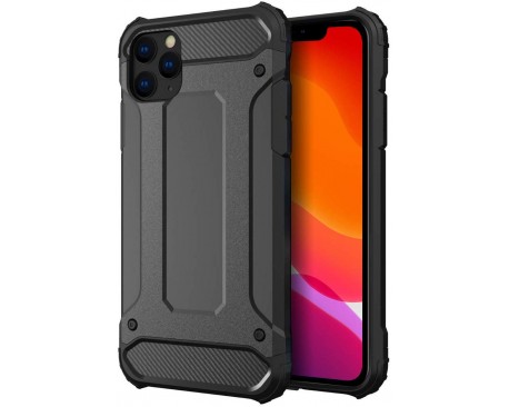 Husa Armor Upzz iPhone 11 Pro Max  Anti-shock, Silicon Si Policarbonat ,Negru