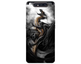 Husa Premium Upzz Print Samsung Galaxy A80 Model Dragon 1