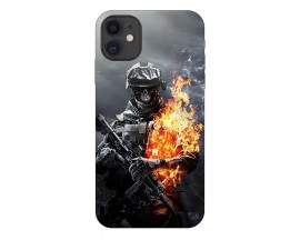 Husa Premium Upzz Print Compatibila Cu iPhone 11 Model Soldier