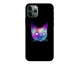 Husa Premium Upzz Print iPhone 11 Pro Model Neon Cat