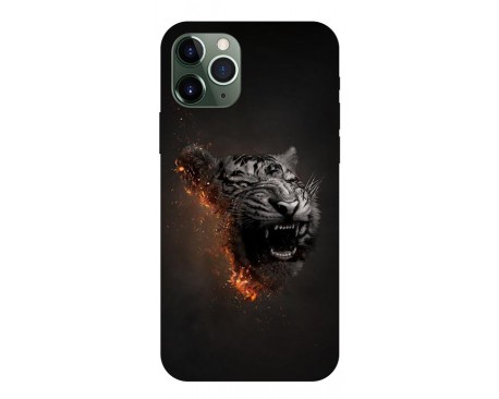 Husa Premium Upzz Print iPhone 11 Pro Model Tiger
