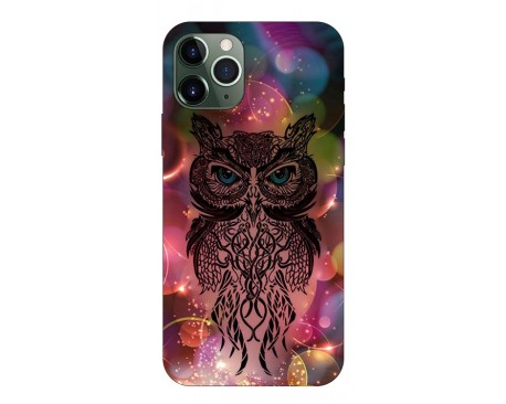 Husa Premium Upzz Print iPhone 11 Pro Max Model Sparkle Owl
