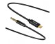 Cablu Premium Audio Baseus M01 Type-C la Mufa Jack 3,5mm, 120cm Lungime, Negru