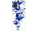 Husa Silicon Soft Upzz Print Samsung Galaxy A71 Model Blue Butterflys
