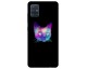 Husa Silicon Soft Upzz Print Samsung Galaxy A71 Model Neon Cat
