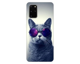 Husa Silicon Soft Upzz Print Samsung Galaxy S20 Plus Model Cool Cat