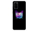 Husa Silicon Soft Upzz Print Samsung Galaxy S20 Plus Model Neon Cat