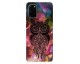 Husa Silicon Soft Upzz Print Samsung Galaxy S20 Model Sparkle Owl