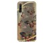 Husa Silicon Soft Upzz Print Huawei P Smart Pro 2019 Model Golden Butterfly