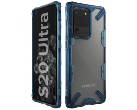 Husa Premium Ringke Fusion X Samsung Galaxy S20 Ultra Space Blue