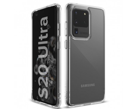 Husa Premium Ringke Fusion  Samsung Galaxy S20 Ultra Crystal Clear
