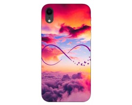 Husa Silicon Soft Upzz Print iPhone Xr Model Heart Infinity