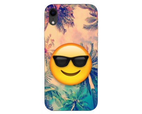 Husa Silicon Soft Upzz Print iPhone Xr Model Smile