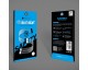 Folie Premium Full Cover Nano Flexi Glass Hybrid Upzz Pentru Huawei P30 Lite Transparenta Cu Magini Negre