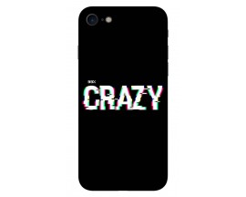 Husa Silicon Soft Upzz Print IPhone Se 2 ( 2020 ) ,Model Crazy