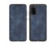 Husa Premium Flip Book Upzz Leather Samsung Galaxy S20, Piele Ecologica, Albastru