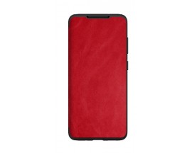 Husa Premium Flip Book Upzz Leather Samsung Galaxy S20 Ultra, Piele Ecologica, Rosu