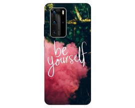 Husa Silicon Soft Upzz Print Huawei P40 Pro Model Be Yourself