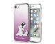 Husa Spate Premium Karl Lagerfeld iPhone Se 2 ( 2020 ), Choupette Fun, Transparenta - KLHCI8CFNRCPI