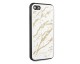 Husa Premium Originala Guess iPhone Se 2 ( 2020 )  Marble Alb- GUHCI8MGGWH