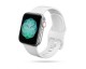 Curea Icon Band  Upzz Tech Protect ,compatibila Cu Apple Watch 1/2/3/4/5/6 (42/44mm), Alb